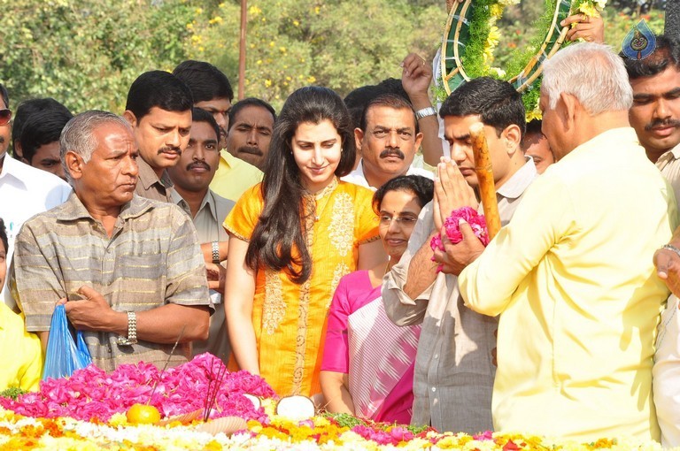 Nandamuri Family at NTR Ghat - 27 / 148 photos