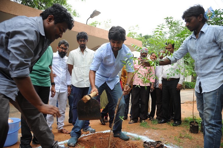 Nani and Majnu Team Participate in Haritha Haram - 1 / 10 photos