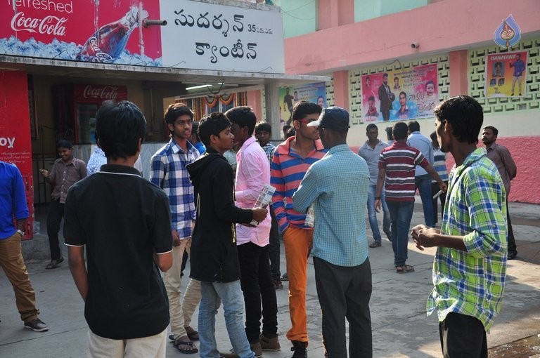 Nannaku Prematho Theater Coverage - 49 / 97 photos