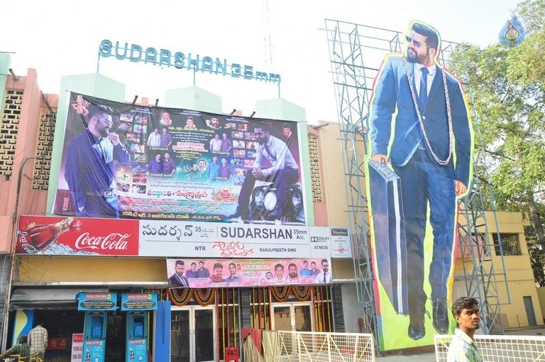 Nannaku Prematho Theater Coverage - 89 / 97 photos