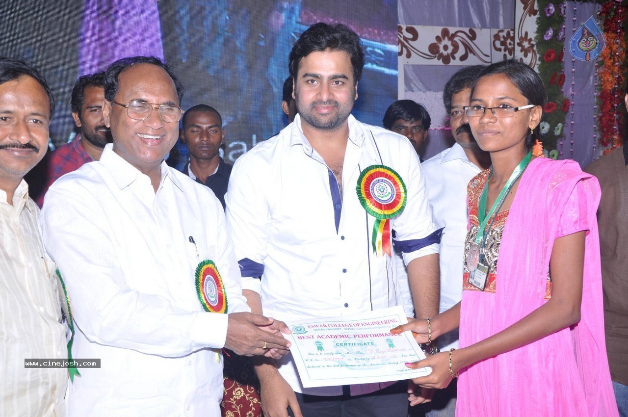 Nara Rohit at Eswar College Anniversary Event - 2 / 128 photos
