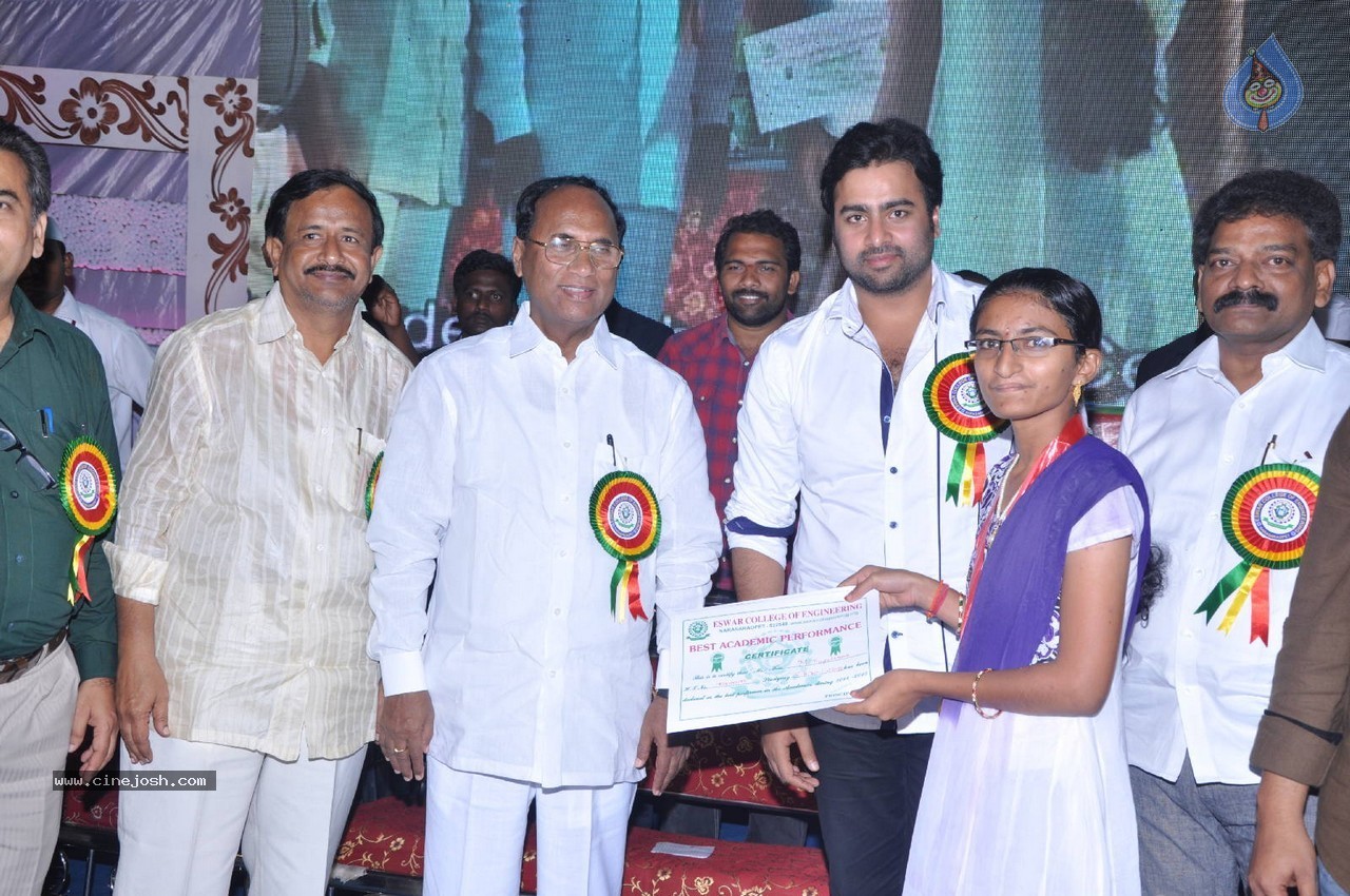 Nara Rohit at Eswar College Anniversary Event - 93 / 128 photos