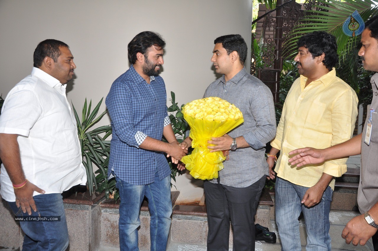 Nara Rohith Bday Wishes to Nara Lokesh - 14 / 16 photos