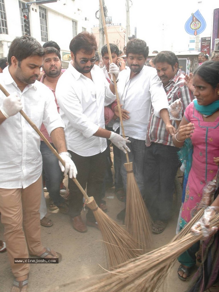 Nara Rohith Participates in Swachh Bharat - 30 / 100 photos