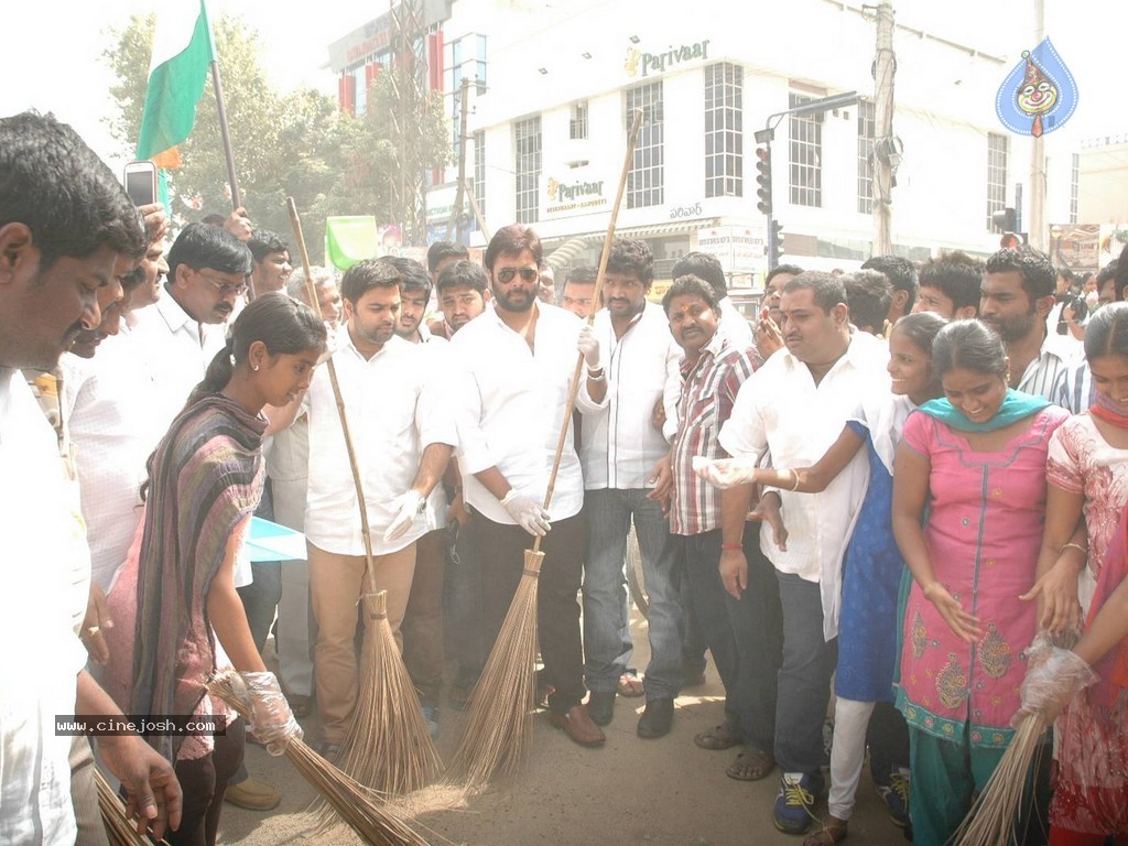 Nara Rohith Participates in Swachh Bharat - 89 / 100 photos