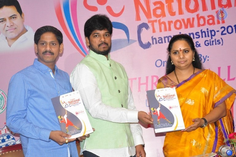 National Throwball Championship 2016 Logo Launch - 11 / 34 photos