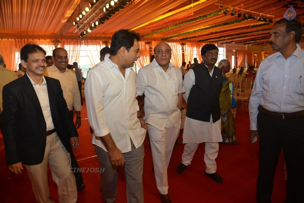 Nimmagadda Prasad Daughter Wedding 1 - 45 / 83 photos