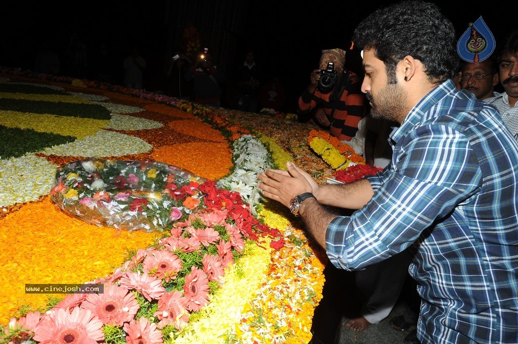 NTR Family Members at NTR Ghat - 79 / 238 photos