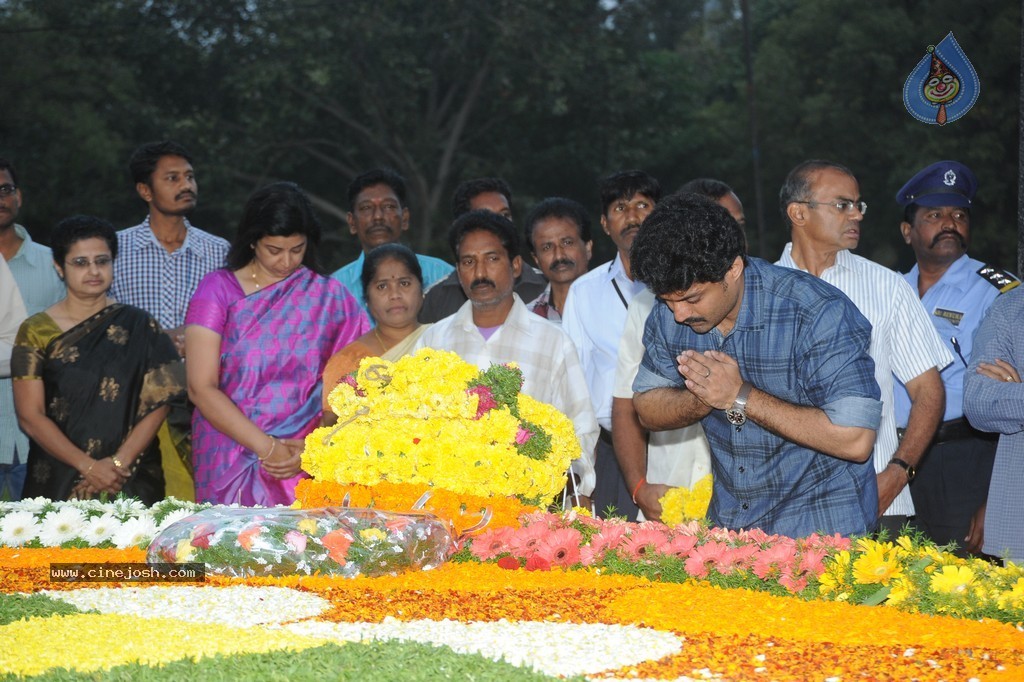 NTR Family Members at NTR Ghat - 115 / 238 photos