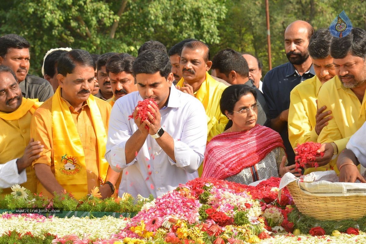 NTR Family Members at NTR Ghat - 66 / 151 photos
