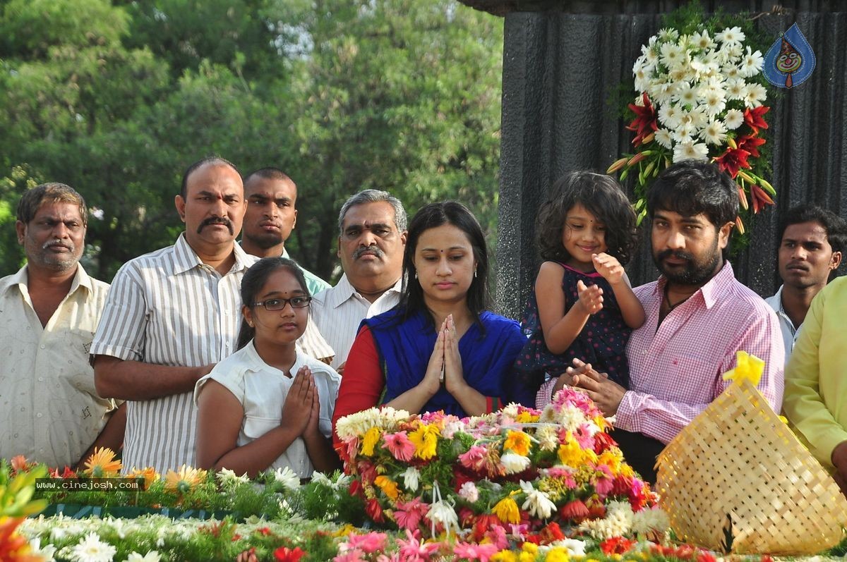 NTR Family Members at NTR Ghat - 70 / 151 photos