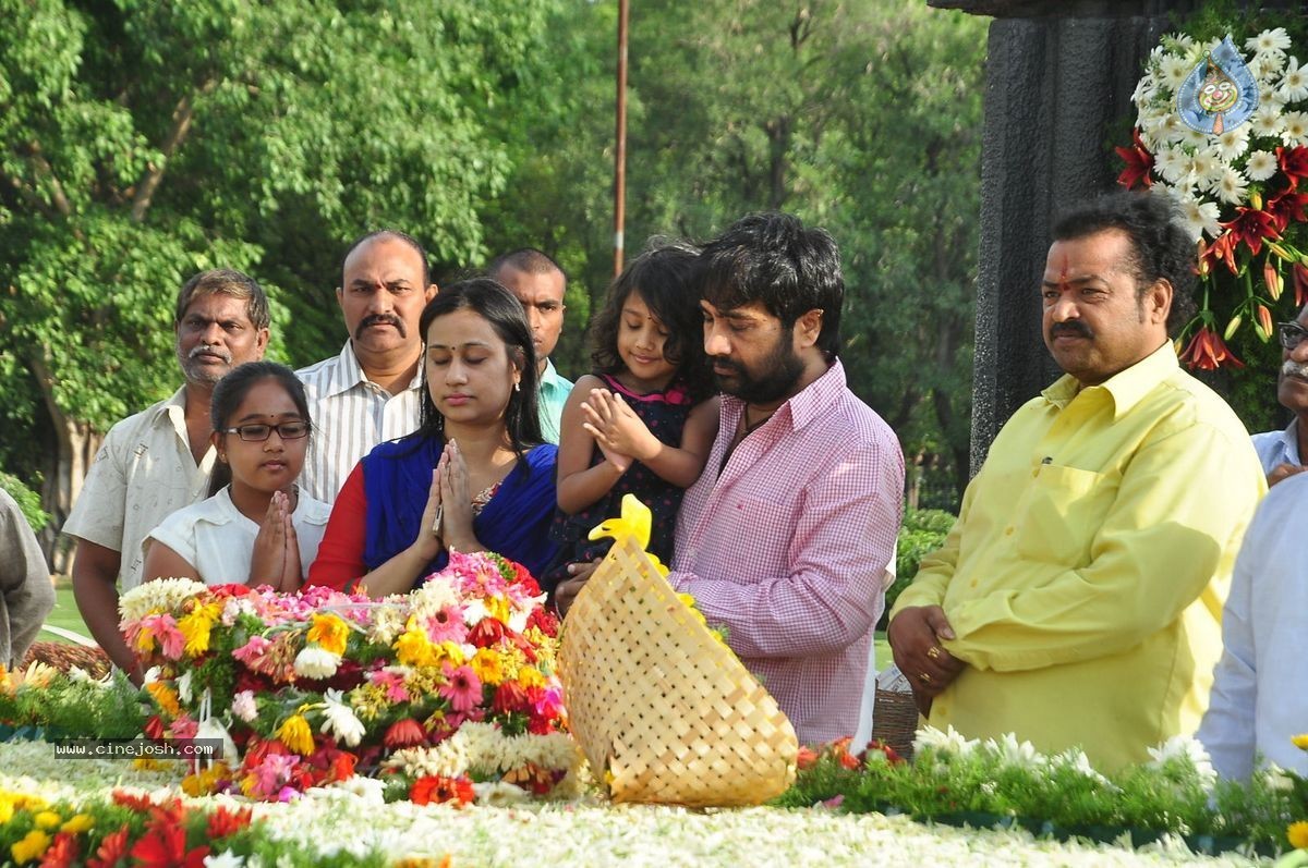 NTR Family Members at NTR Ghat - 102 / 151 photos