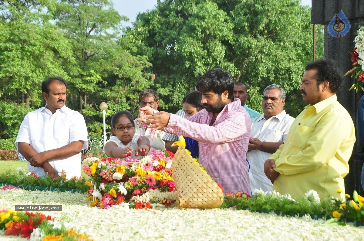 NTR Family Members at NTR Ghat - 112 / 151 photos