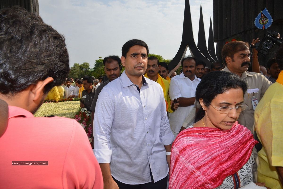 NTR Family Members at NTR Ghat - 151 / 151 photos