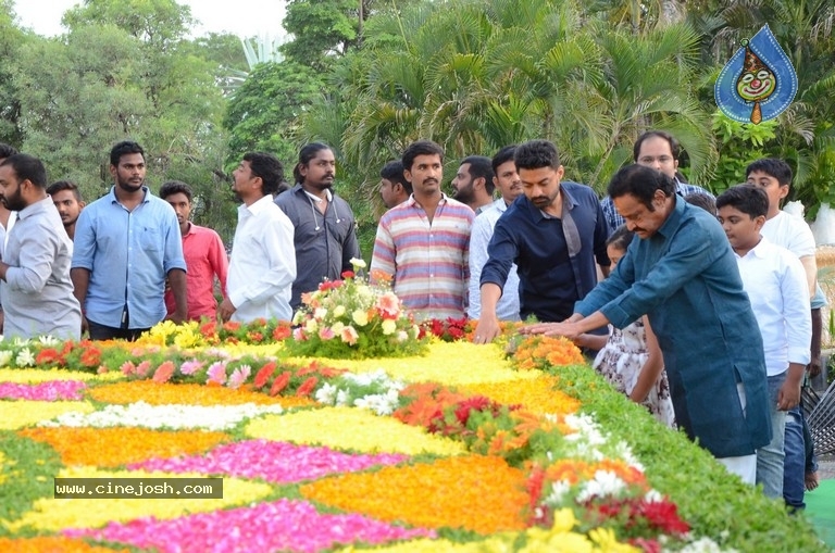 NTR Family Members Pay Tribute at NTR Ghat - 45 / 100 photos