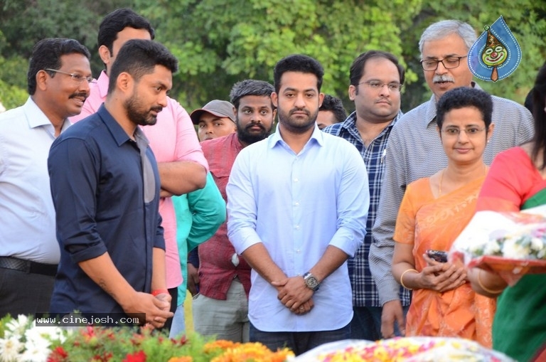 NTR Family Members Pay Tribute at NTR Ghat - 94 / 100 photos