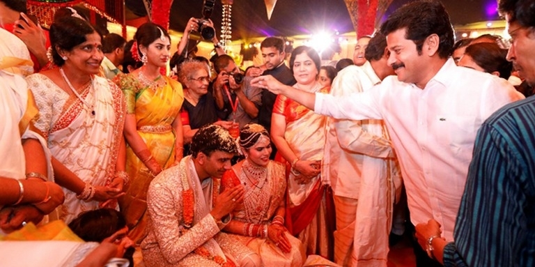 NTV Director Narendra Chowdary Daughter Rachana Wedding - 2 / 10 photos