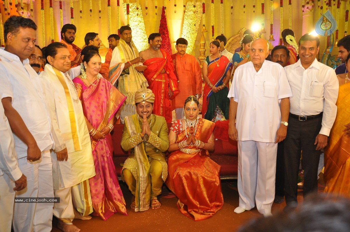 Nukarapu Suryaprakash Rao Daughter Grishma Wedding Photos - 117 / 136 photos
