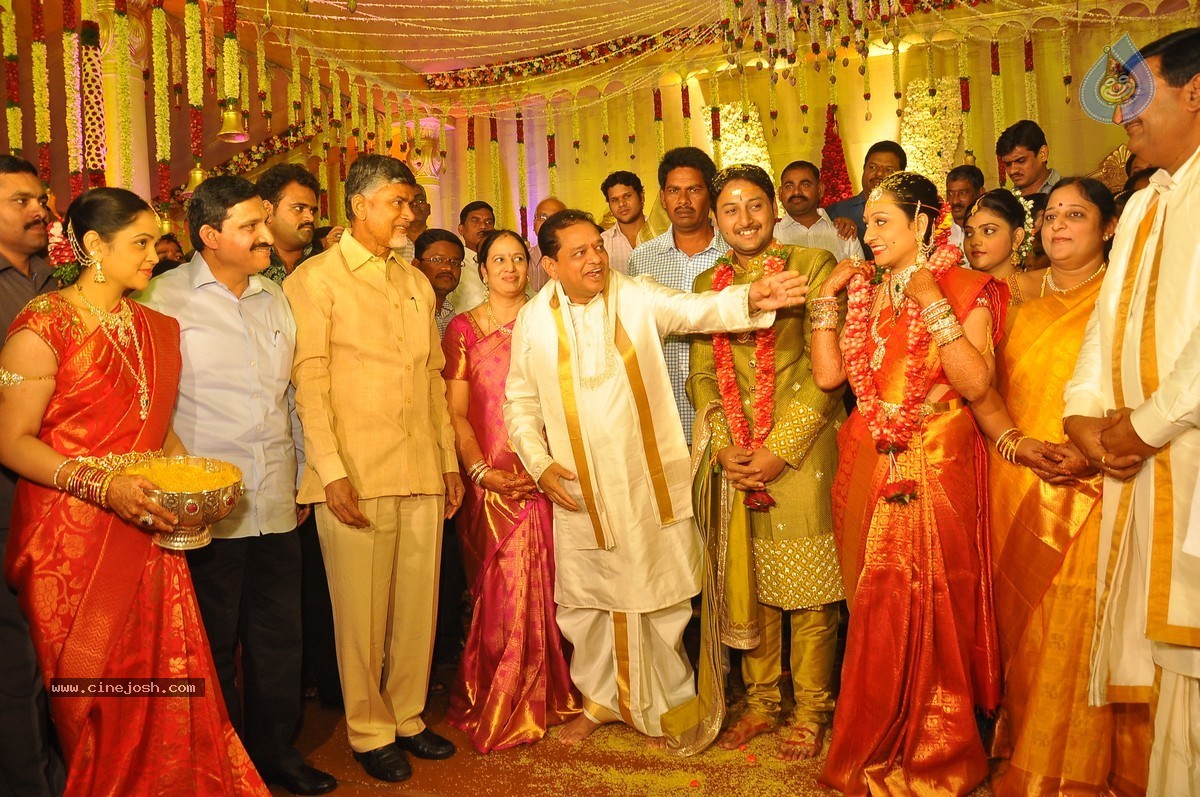 Nukarapu Suryaprakash Rao Daughter Grishma Wedding Photos - 134 / 136 photos