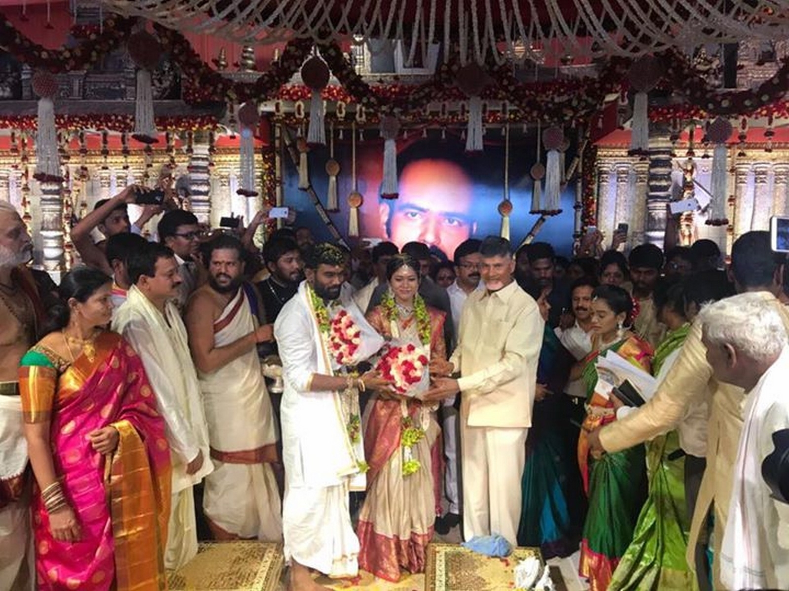 Paritala Sriram - Gnanika Wedding Photos - 17 / 30 photos