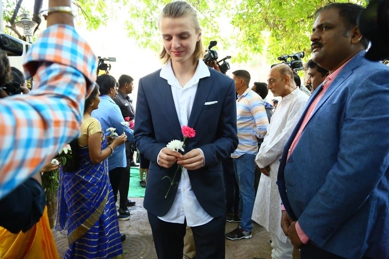 Pawan Kalyan And Adam Burakowski Visits St Marys Church - 5 / 30 photos