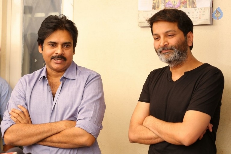 Pawan Kalyan and Trivikram Meets K Vishwanath - 52 / 77 photos