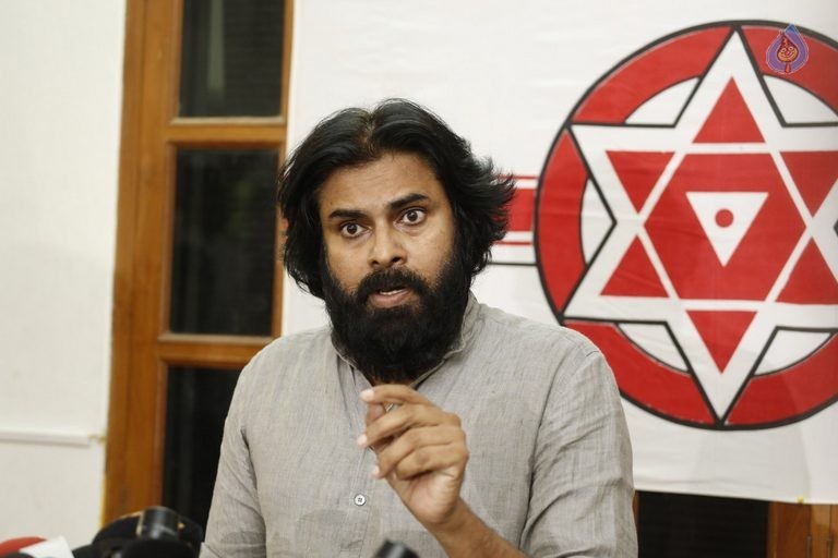 Pawan Kalyan Political Press Meet Photos - 2 / 40 photos