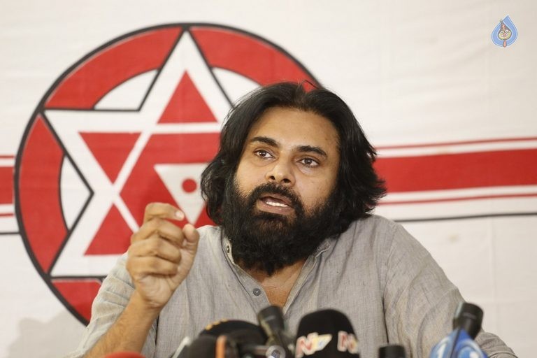 Pawan Kalyan Political Press Meet Photos - 4 / 40 photos