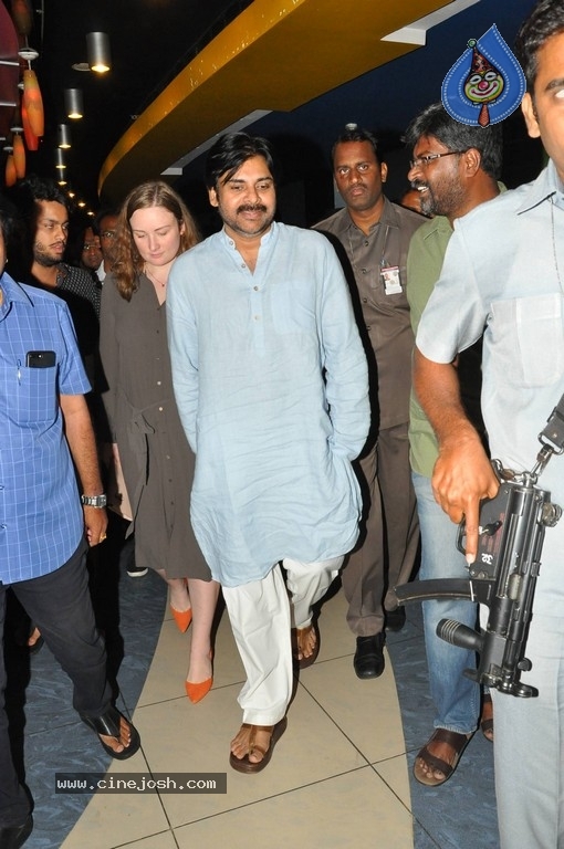 Pawan Kalyan Watches Rangasthalam Movie - 4 / 42 photos