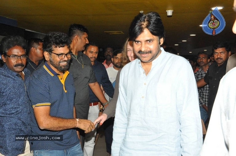 Pawan Kalyan Watches Rangasthalam Movie - 42 / 42 photos