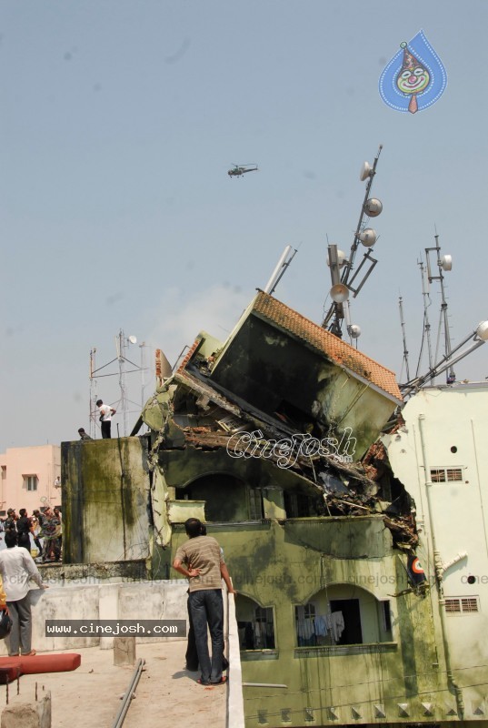 Plane Crash in Hyderabad Air Show - 17 / 47 photos