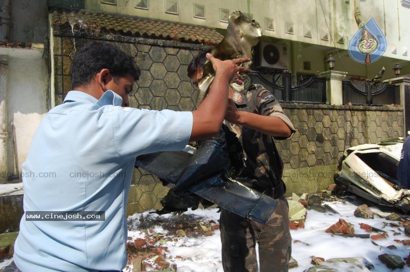 Plane Crash in Hyderabad Air Show - 19 / 47 photos