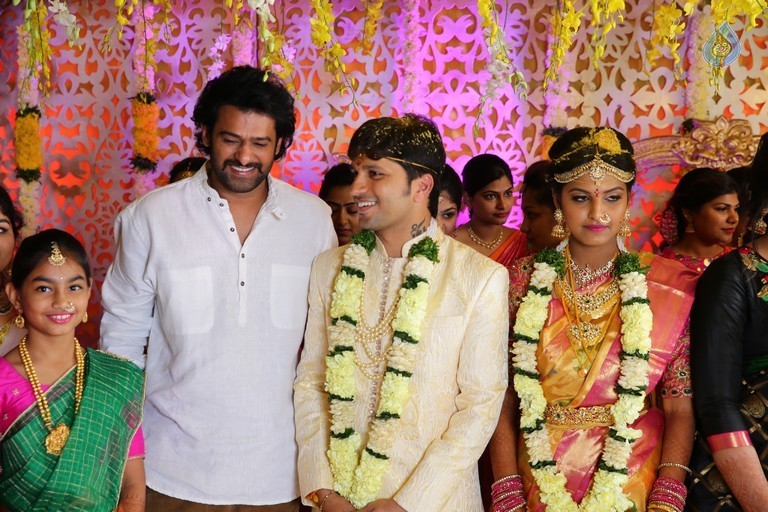 Prabhu Thej and Varsha Wedding Photos - 1 / 13 photos
