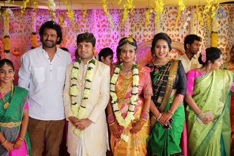 Prabhu Thej and Varsha Wedding Photos - 13 / 13 photos