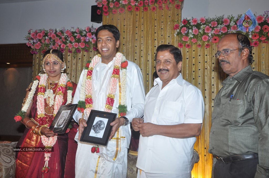 Producer AK Velan Grandson Wedding Photos - 7 / 34 photos