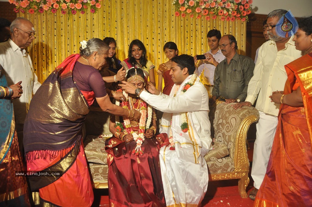 Producer AK Velan Grandson Wedding Photos - 17 / 34 photos