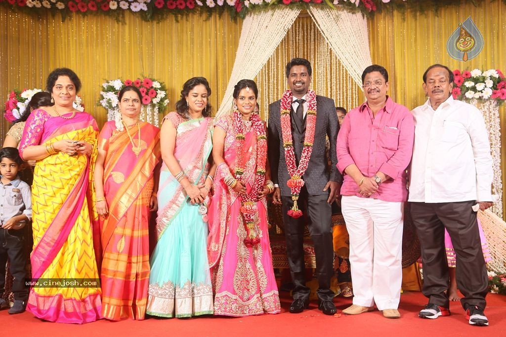 Producer Amutha Durairaj Daughter Wedding Reception - 44 / 57 photos