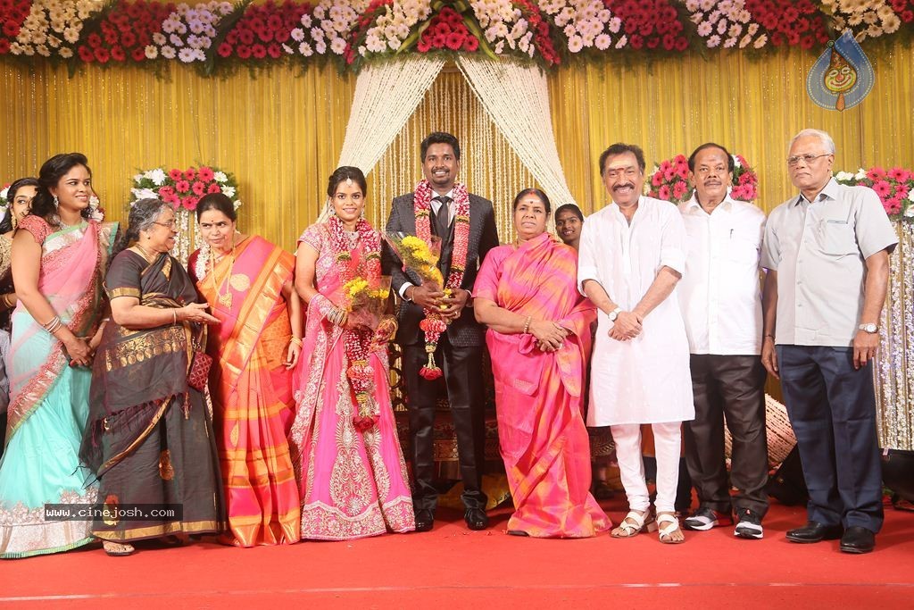 Producer Amutha Durairaj Daughter Wedding Reception - 45 / 57 photos