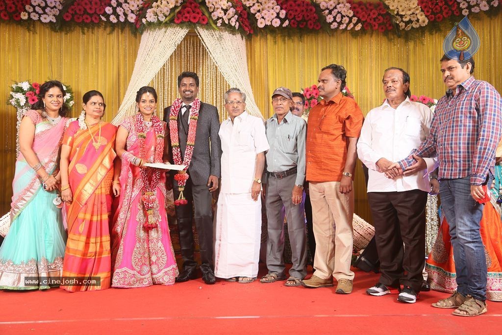 Producer Amutha Durairaj Daughter Wedding Reception - 48 / 57 photos
