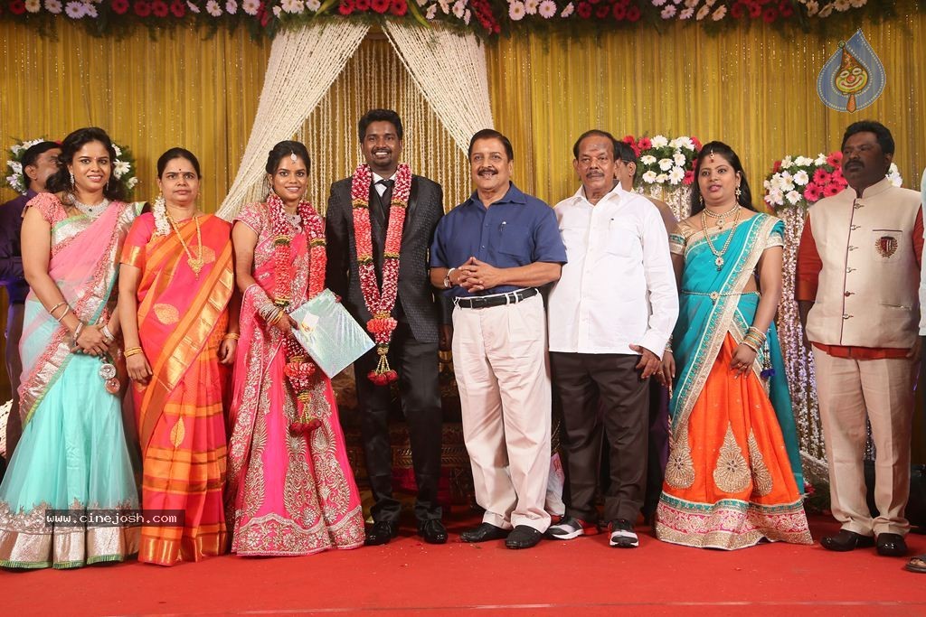 Producer Amutha Durairaj Daughter Wedding Reception - 53 / 57 photos