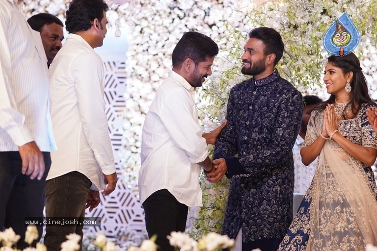 Producer Lakshman Son Ujjwal Engagement Photos - 26 / 38 photos