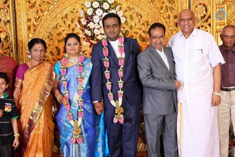 Producer LMM Muralidharan Son Wedding Photos - 9 / 55 photos