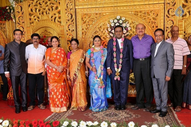 Producer LMM Muralidharan Son Wedding Photos - 10 / 55 photos