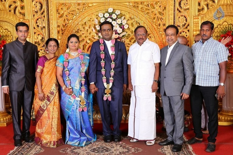 Producer LMM Muralidharan Son Wedding Photos - 11 / 55 photos