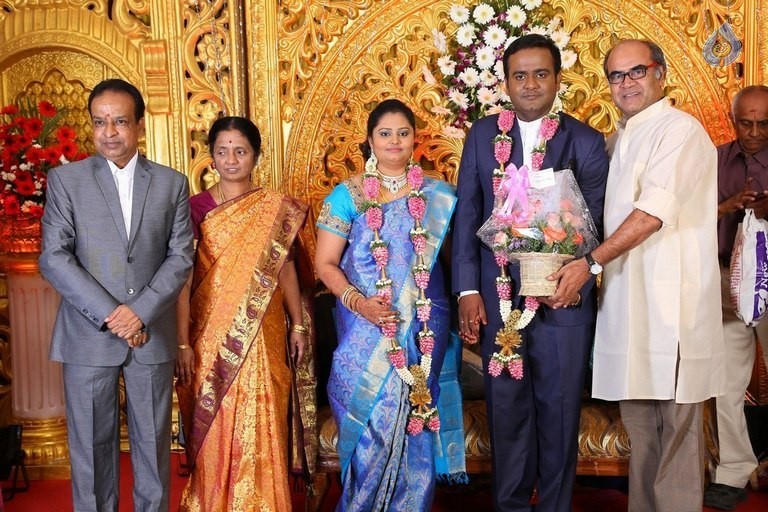 Producer LMM Muralidharan Son Wedding Photos - 19 / 55 photos