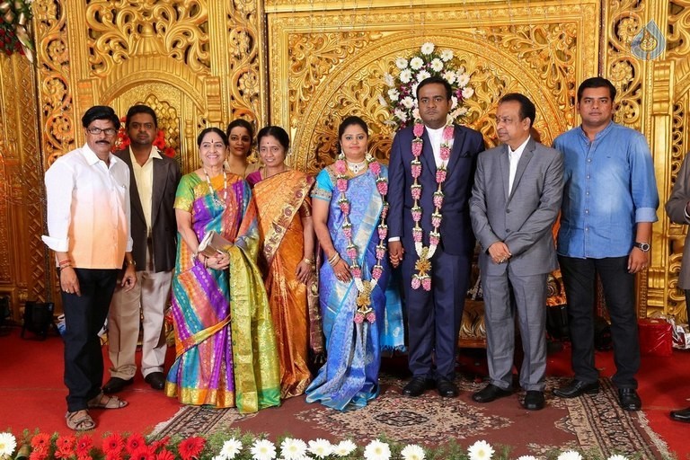 Producer LMM Muralidharan Son Wedding Photos - 22 / 55 photos