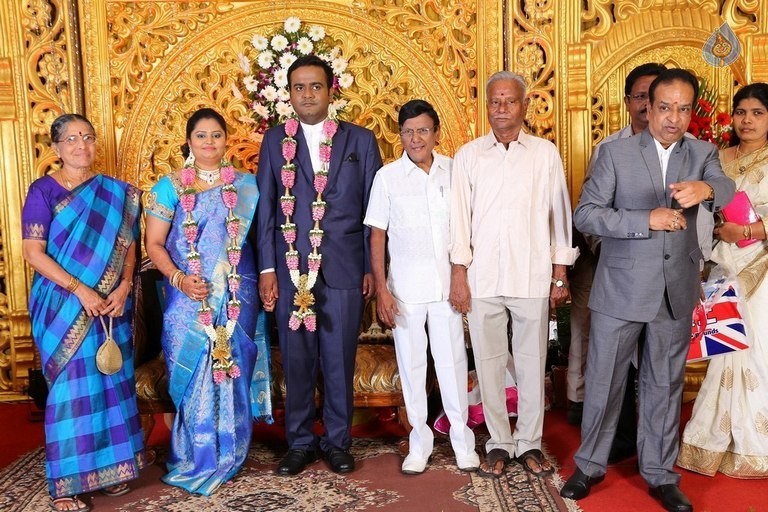 Producer LMM Muralidharan Son Wedding Photos - 27 / 55 photos