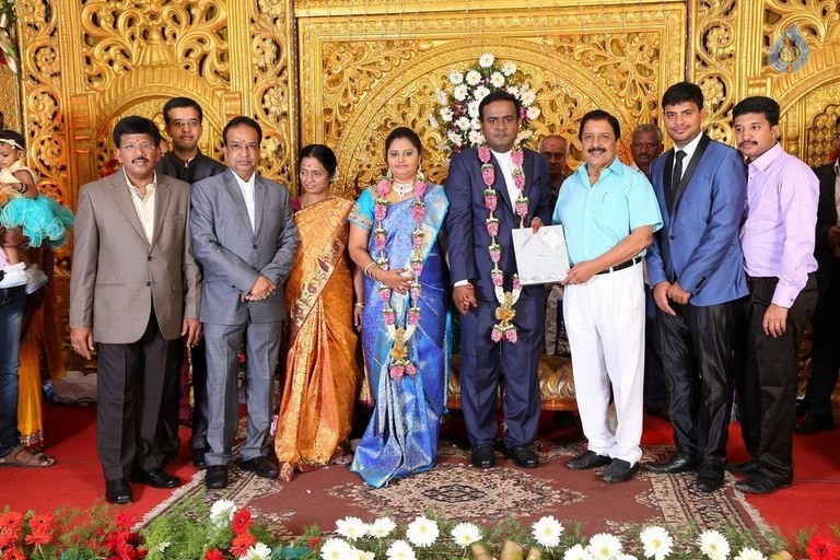 Producer LMM Muralidharan Son Wedding Photos - 31 / 55 photos