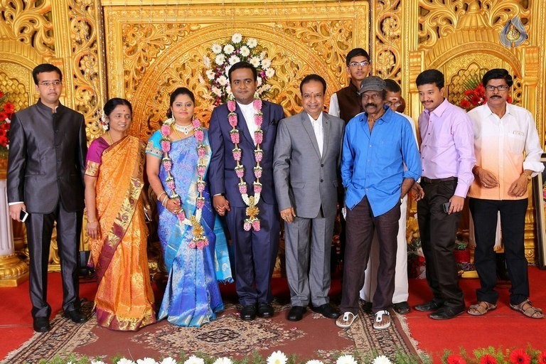 Producer LMM Muralidharan Son Wedding Photos - 33 / 55 photos
