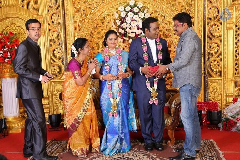 Producer LMM Muralidharan Son Wedding Photos - 37 / 55 photos